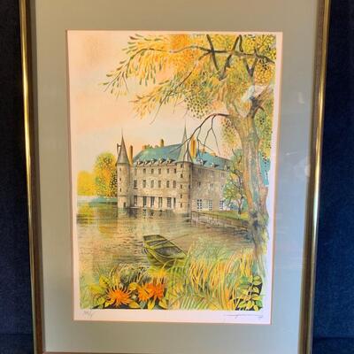 Lot 51. Claude Grosperrin French Estate Signed Lithograph