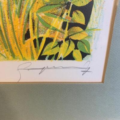 Lot 51. Claude Grosperrin French Estate Signed Lithograph
