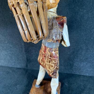 Lot 54. Handmade PapIer Mache Man