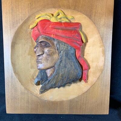 Lot 59. American Indian wood carvings