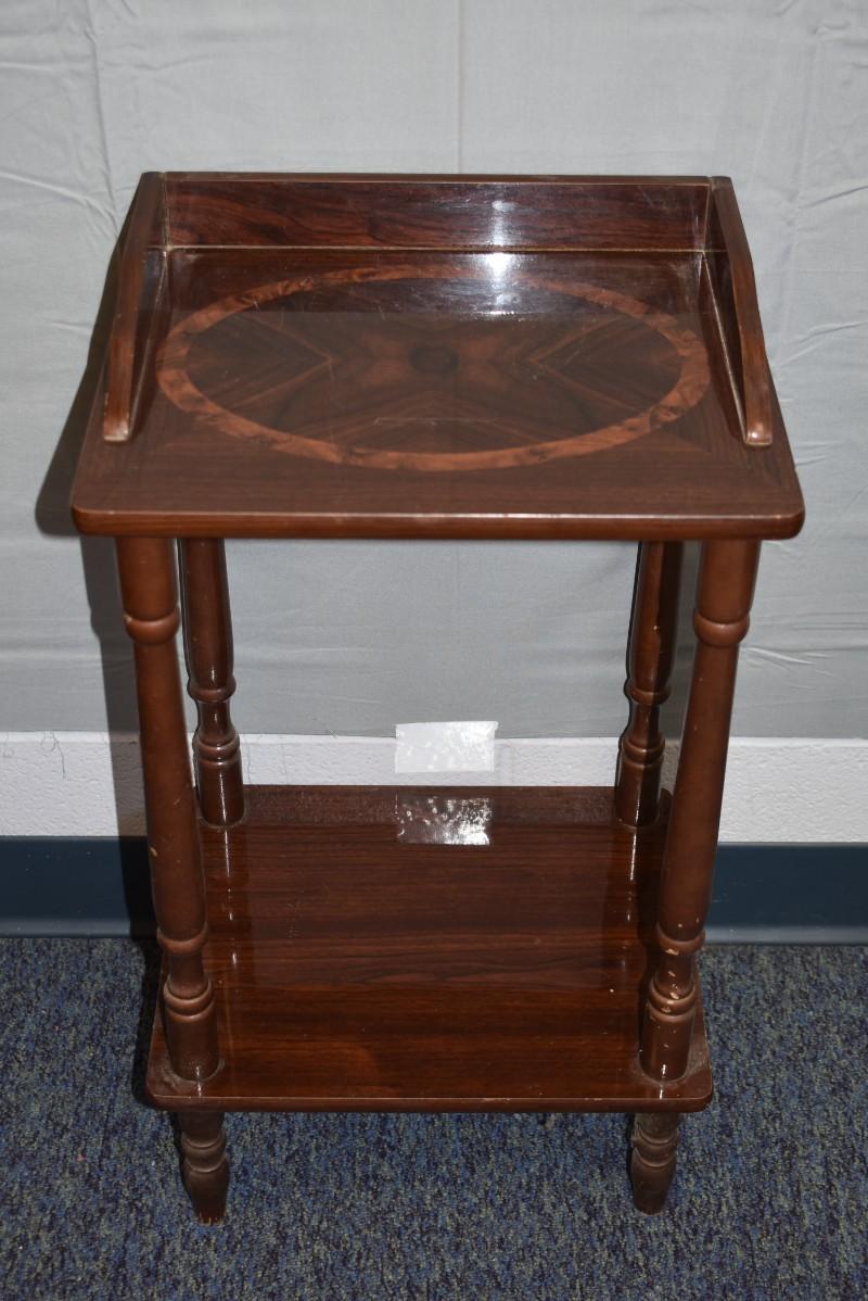 Small Brown Side Table