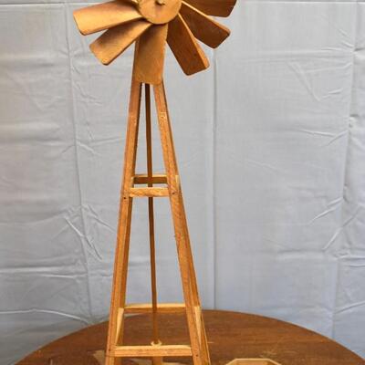 Wood Windmill