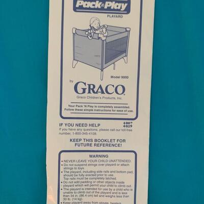 Lot 76. Graco Pack N' Play Playard