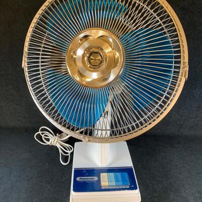Lot 77. Vintage Panasonic 5-way Oscillation Fan