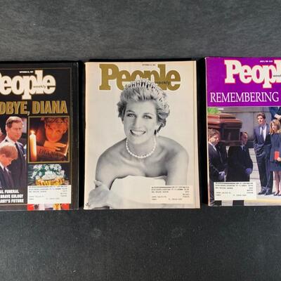 Lot 79. 3 Vintage People Magazines