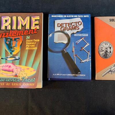 Lot 88. Set of Brain Teaser Puzzle books