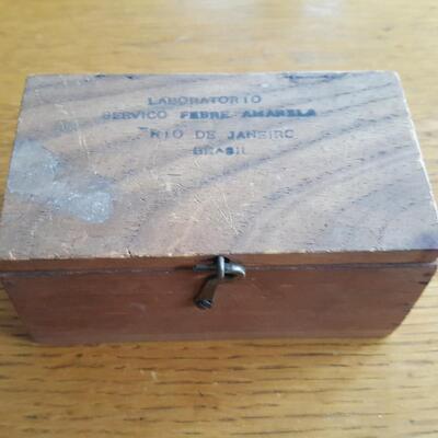 Old Laboratory Specimen Box