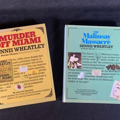 Lot 90. 2 Murder Mystery books