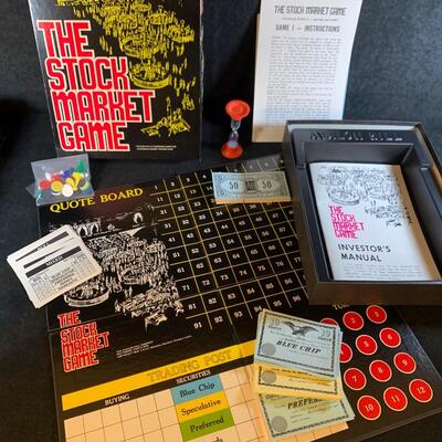 Lot 91. Vintage "The Stock Market Game"