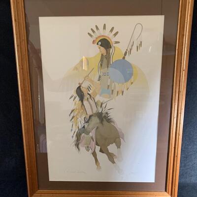 Lot 92. Donald Vann "Gift of Peace" Lithograph