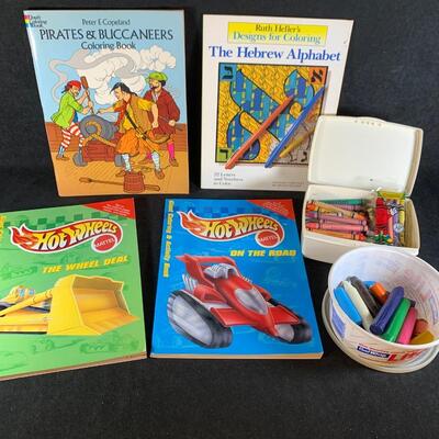 Lot 96. Coloring books
