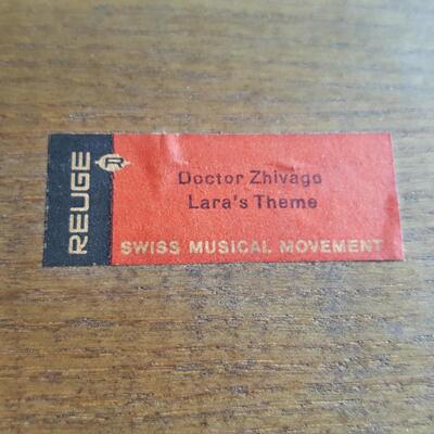 Wooden Musical Jewelry Box