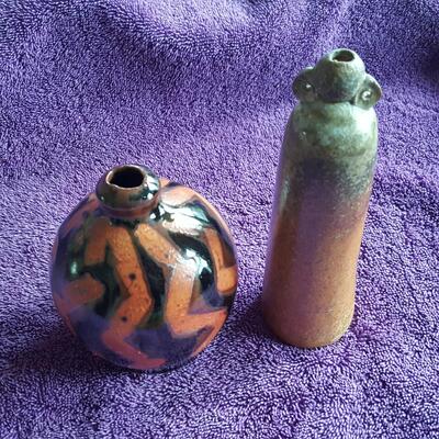 Laurel & Hardy Hand Worked Pottery