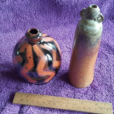 Laurel & Hardy Hand Worked Pottery