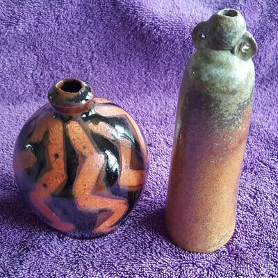 Laurel & Hardy Hand Worked Pottery
