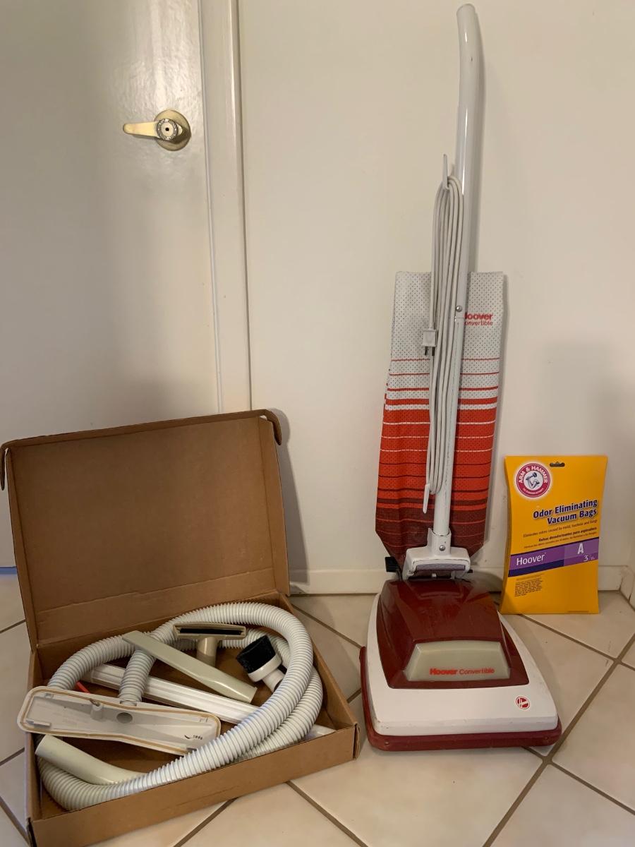 Lot 99. Vintage Hoover Convertible Vacuum