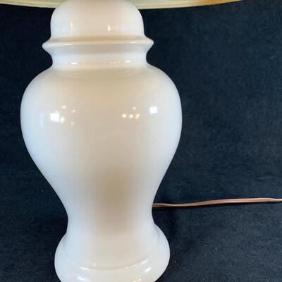 Lot 104. White Lamp