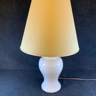 Lot 104. White Lamp