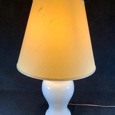Lot 104. White Lamp