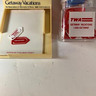 Lot 118. Vintage Airline Paper Products