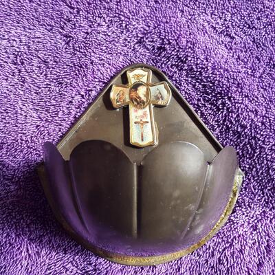 Padre Pio Holy Water Font