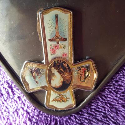 Padre Pio Holy Water Font