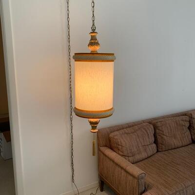 Lot 122. Vintage Hanging Lamp