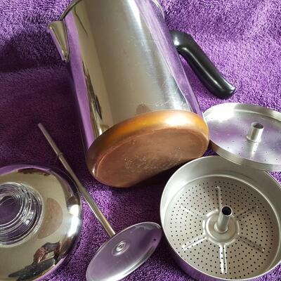 Vintage Revere Ware Coffee Pot