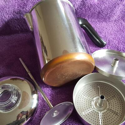 Vintage Revere Ware Coffee Pot