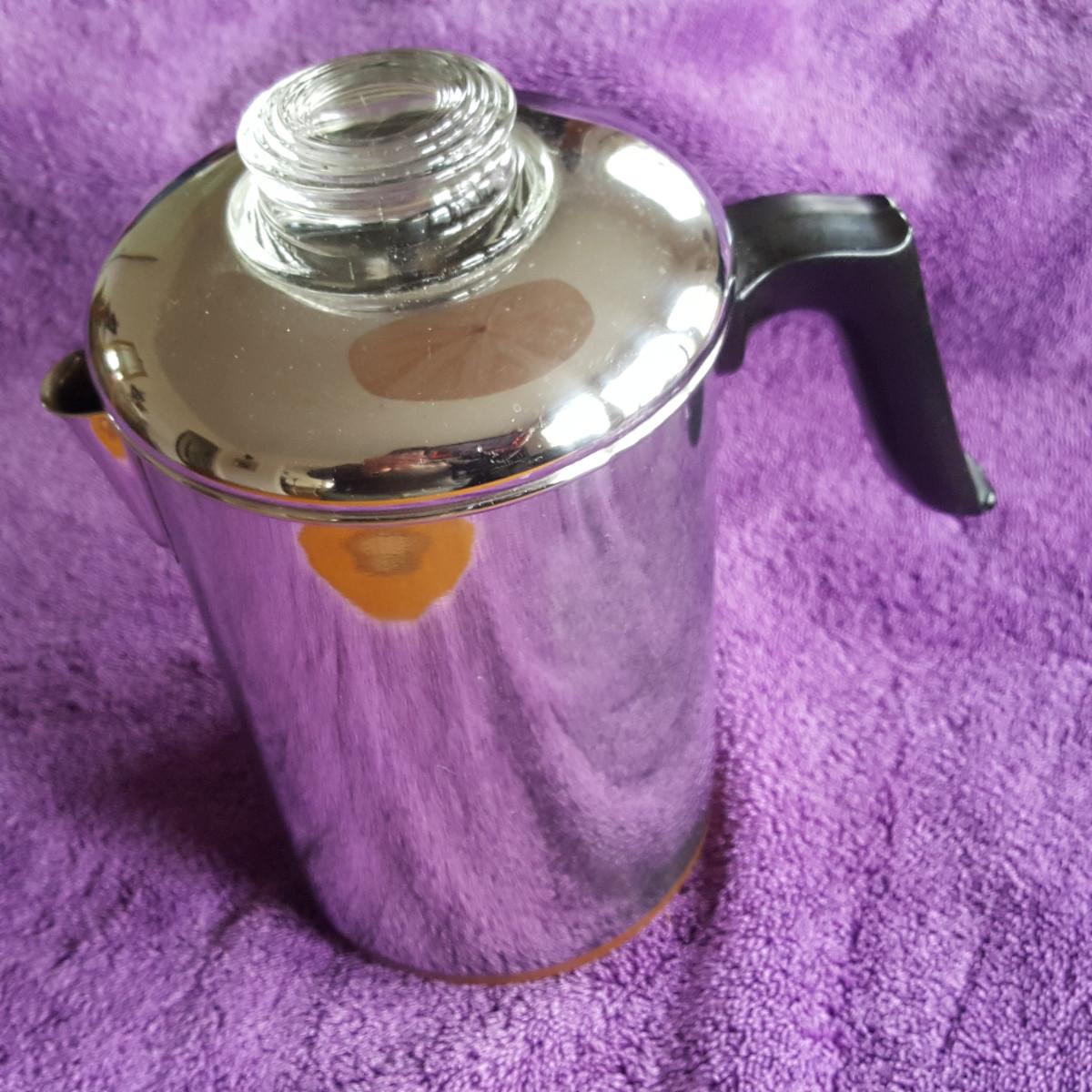 Vintage Revere Ware Coffee Pot