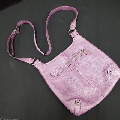 Lavender Coach Purse