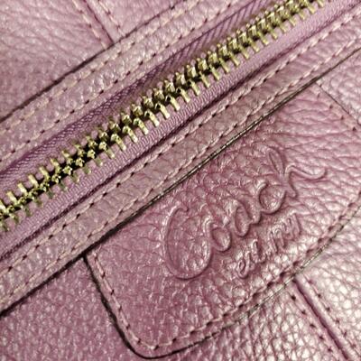 Lavender Coach Purse