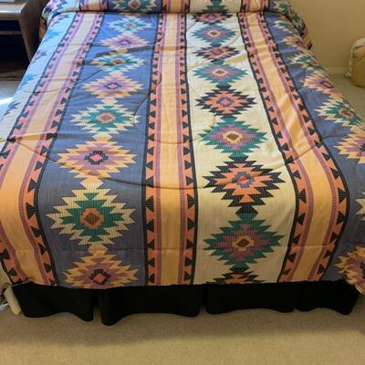 Lot 129. Southwest Comforter
