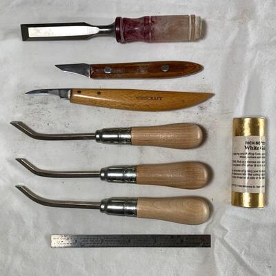 Lot 140. Assorted Wood Carving Tools