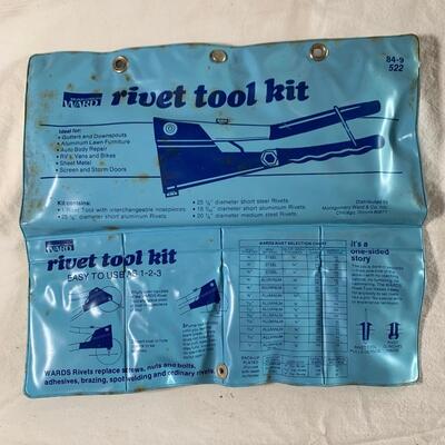 Lot 143. Rivet Tool Kit
