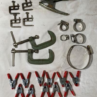 Lot 152. Assorted Clamps