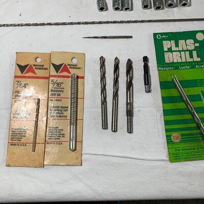 Lot 154. Cordless Drill and Assorted Bits