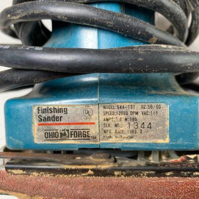 Lot 157. Electric Saw & Sander