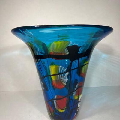 MidCentury Modern Art Glass Vase
