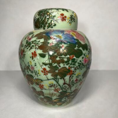 Early 20th Century Signed Chinese Ginger Jar