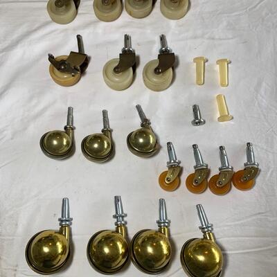 Lot 160.  Caster Assortment