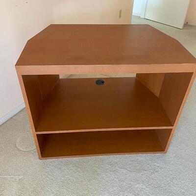 Lot 166   Corner TV Stand