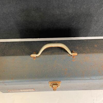 Lot 167. Vintage Tool Box and Assorted General Tools