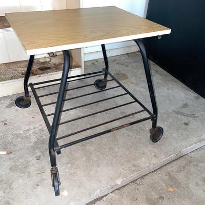 Lot 176. Metal Cart of Casters