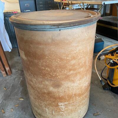 Lot 178. Cardboard Storage Drum