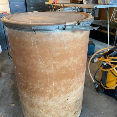 Lot 178. Cardboard Storage Drum
