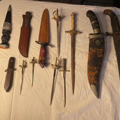 Lot 179. Antique Knife Assortment