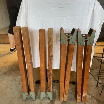 Lot 181. Two Pair of Saw Horses
