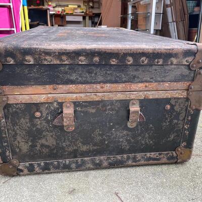 Lot 183. Antique Trunk