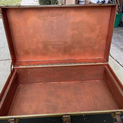 Lot 183. Antique Trunk